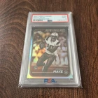 2024 Topps Chrome - Rookies Drake Maye #203 Sepia Refractor (RC) PSA 9