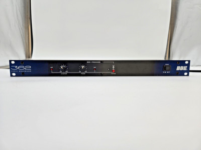 BBE 362 Sonic Maximizer Stereo Audio Signal Processor Rack Unit Tested Working