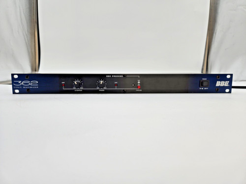 BBE 362 Sonic Maximizer Stereo Audio Signal Processor Rack Unit Tested Working