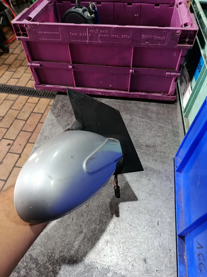 Aussenspiegel Seitenspiegel Elektrisch Rechts Smart MC01 Coupe EB2 Tridionsilber - Bild 4 von 4