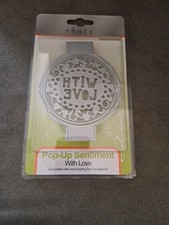 Tonic Studios Pop-up Sentiment With Love Metal Die