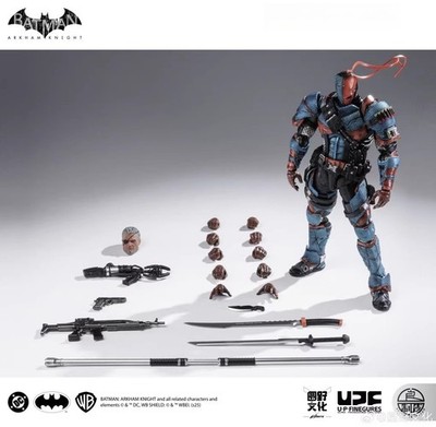 In stock LPZZ DC002 1/12 Batman Arkham Knight Deathstroke 6'' Male Action Figure