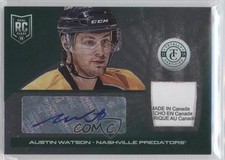 2013 Totally Certified Green 5/5 Austin Watson #181 RPA Rookie Patch Auto Tag RC