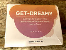 MAELYS GET-DREAMY Overnight Toning Body Whip 6.8 oz / 200 ml New in Box