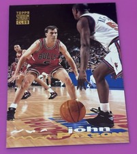 Topps 1993-94 Stadium Club John Paxson #92 Clutch Trey Chicago Bulls Basketball