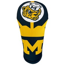 Michigan Wolverines Driver 460cc Large Golf Club head Cover USA Made!