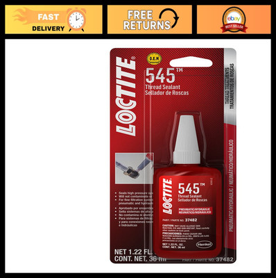 Pneumatic Hydraulic Thread Sealant - 36ml Bottle for Leak Prevention & Sealing