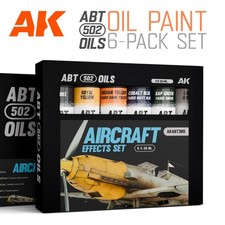 ABT 502: Aircraft Effects - Oil Paint Set - AKABT305