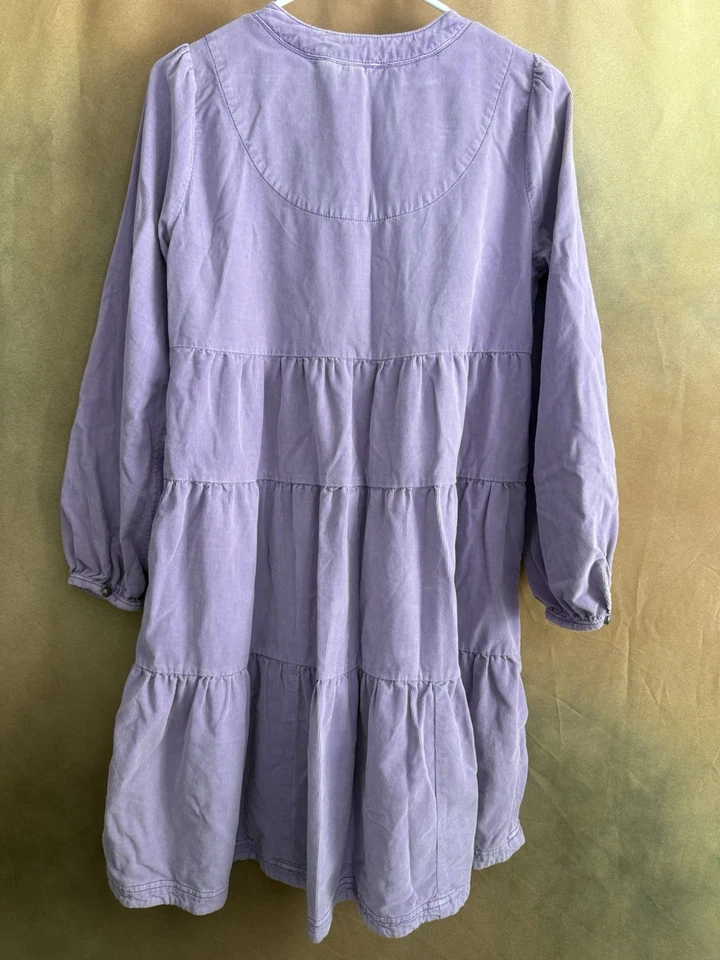 Vestido Pilcro Pana Mujer Pequeño Anthropologie Niveles Lavanda Foto 3 de 4