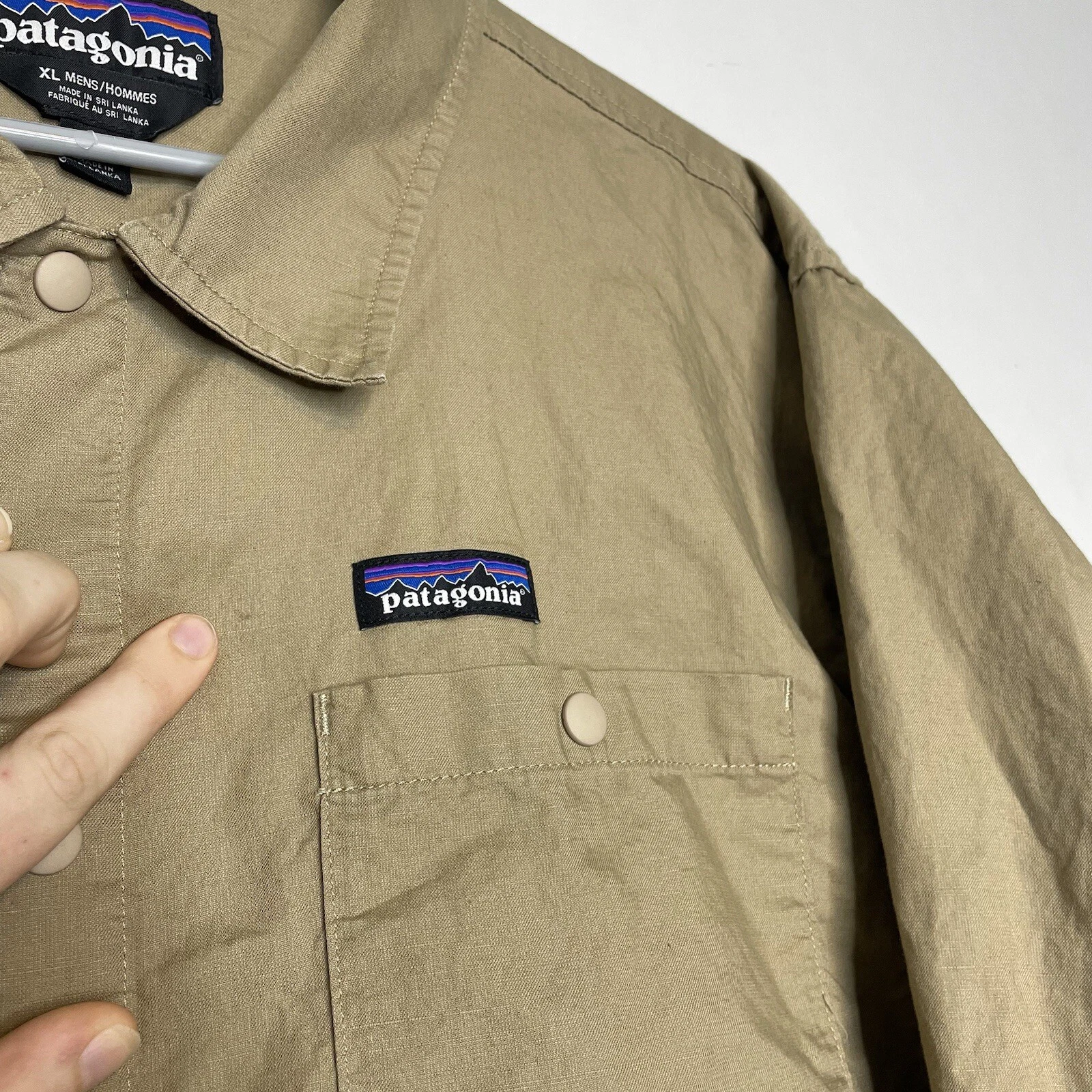 patagonia lightweight all-wear hemp coaches top jacket