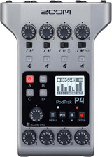 Podtrak P4 4-Input Ultimate Recorder for Podcasting