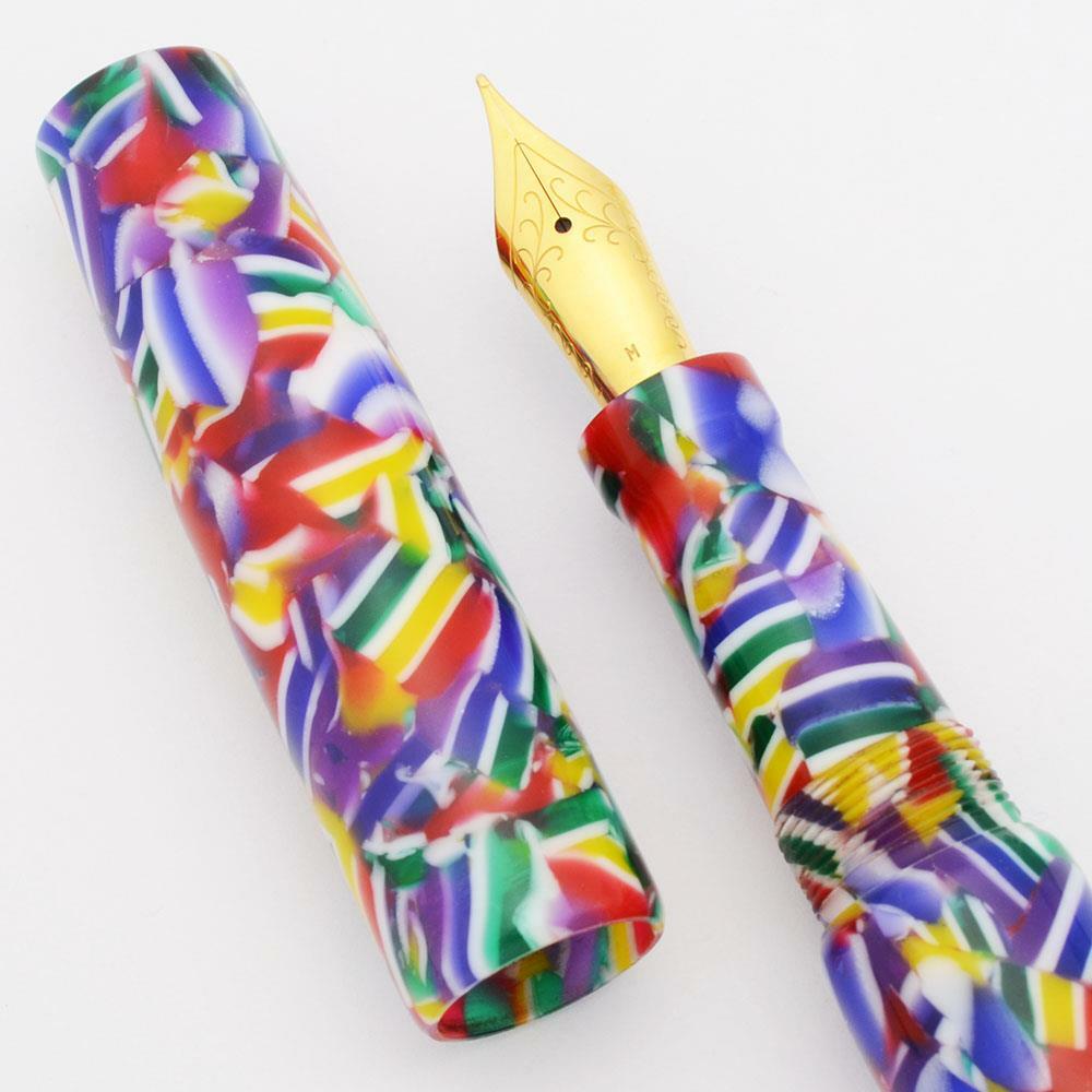 Ranga Abhimanyu Premium Acrylic Fountain Pen Kaleidoscope, JoWo Nibs