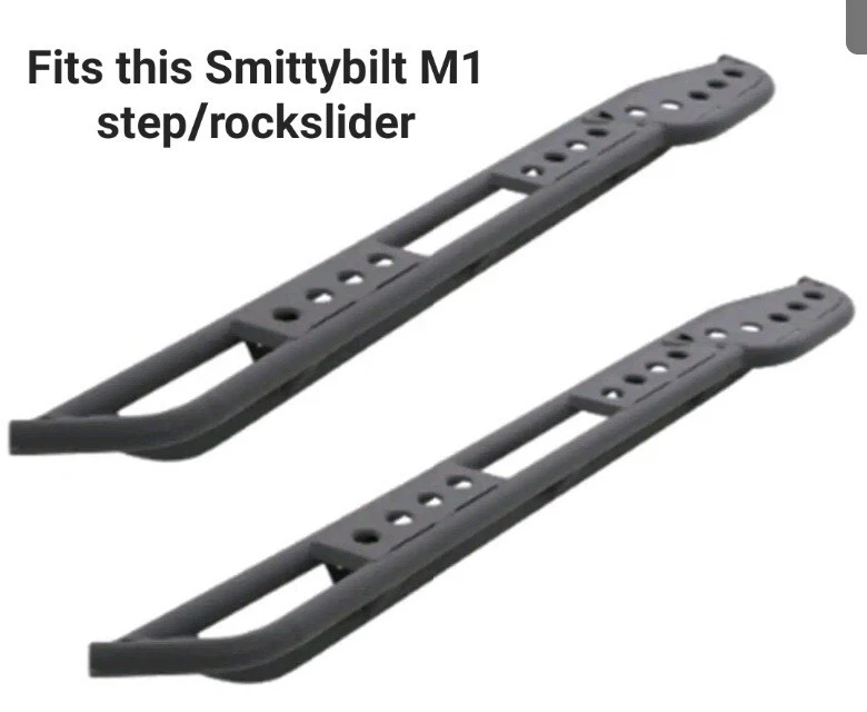 Комплект оборудования Smittybilt M1 Rockslider для 616833 - 2015-2016 Ford F150 - Изображение 2 из 4