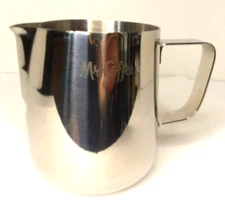Mr. Coffee Milk Frothing Pitcher, Stainless Steel, 12 oz (EFP1)
