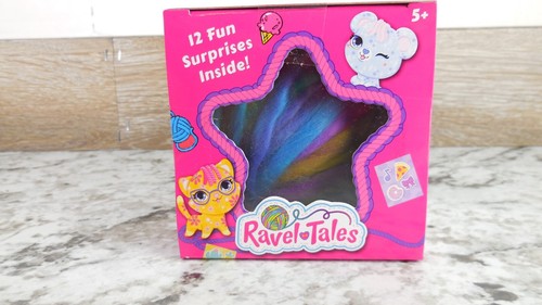 Ravel Tales Yarn Mystery Ball Pack Plush Toy 12 Surprises Pom Poms Kids Toy - Picture 5 of 6