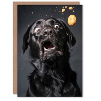 Leckerli Labrador Lustig Tier Mann Karte Mit Hundemotiv Geburtstagskarte