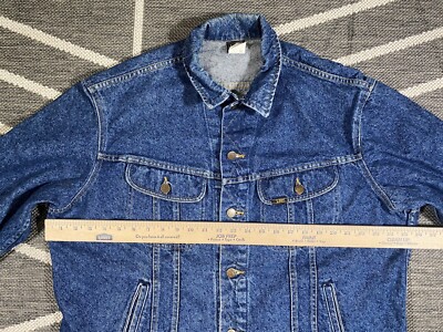 Vintage 80s HBO Cinemax Sessions Denim Jean Jacket Sz XL