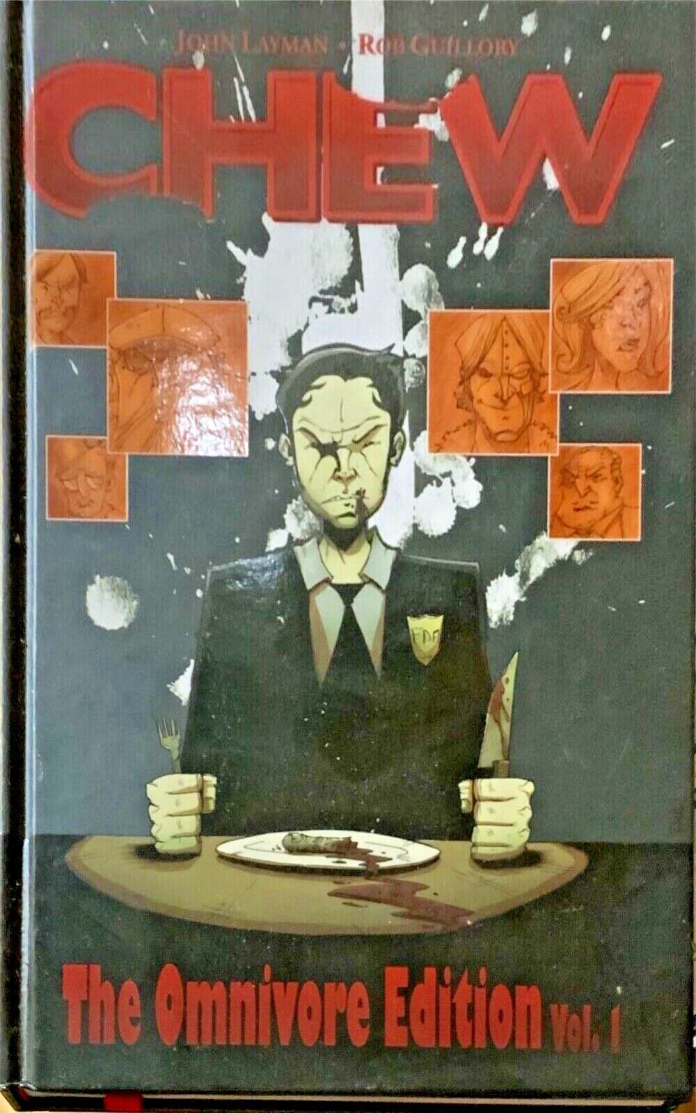 CHEW-THE OMNIVORE EDITION SIGNED JOHN LAYMAN WITH COA HARDCOVER NEW.