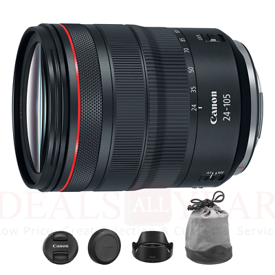 Canon RF 24–105mm F4 L IS USM Camera Lens (2963C002) for sale