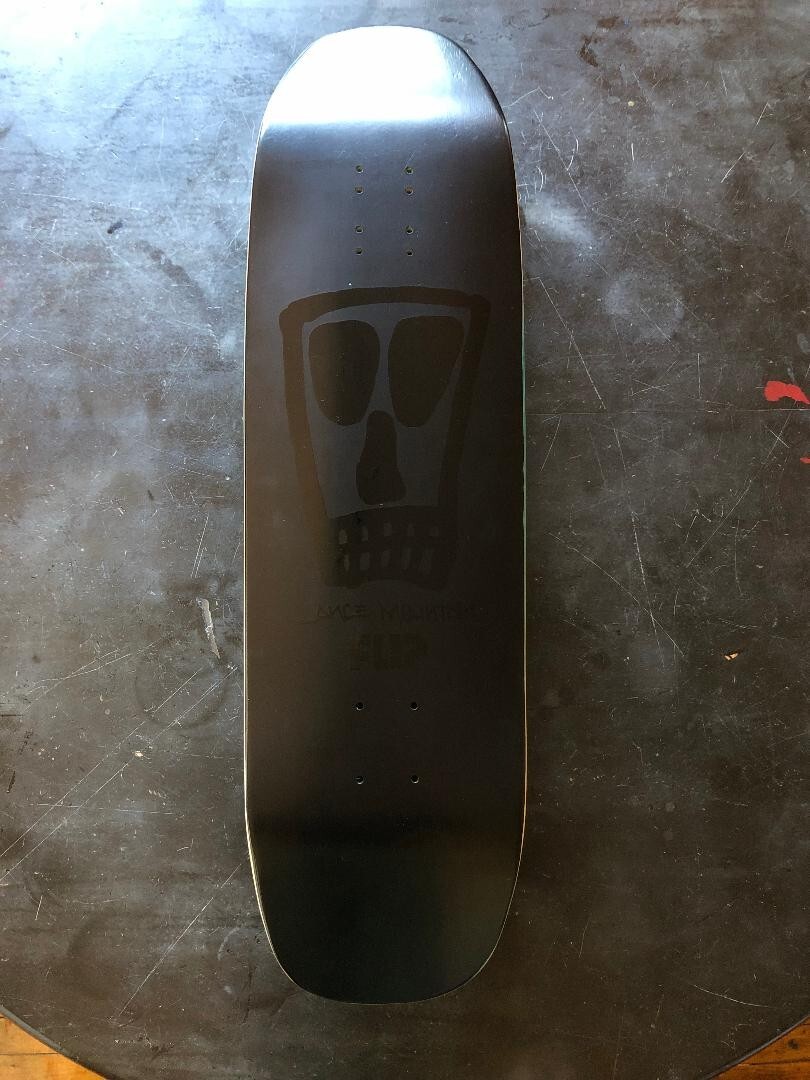 Lance Mountain Vato Flip Blackout Skateboard 9.0 Skateboard - Rare