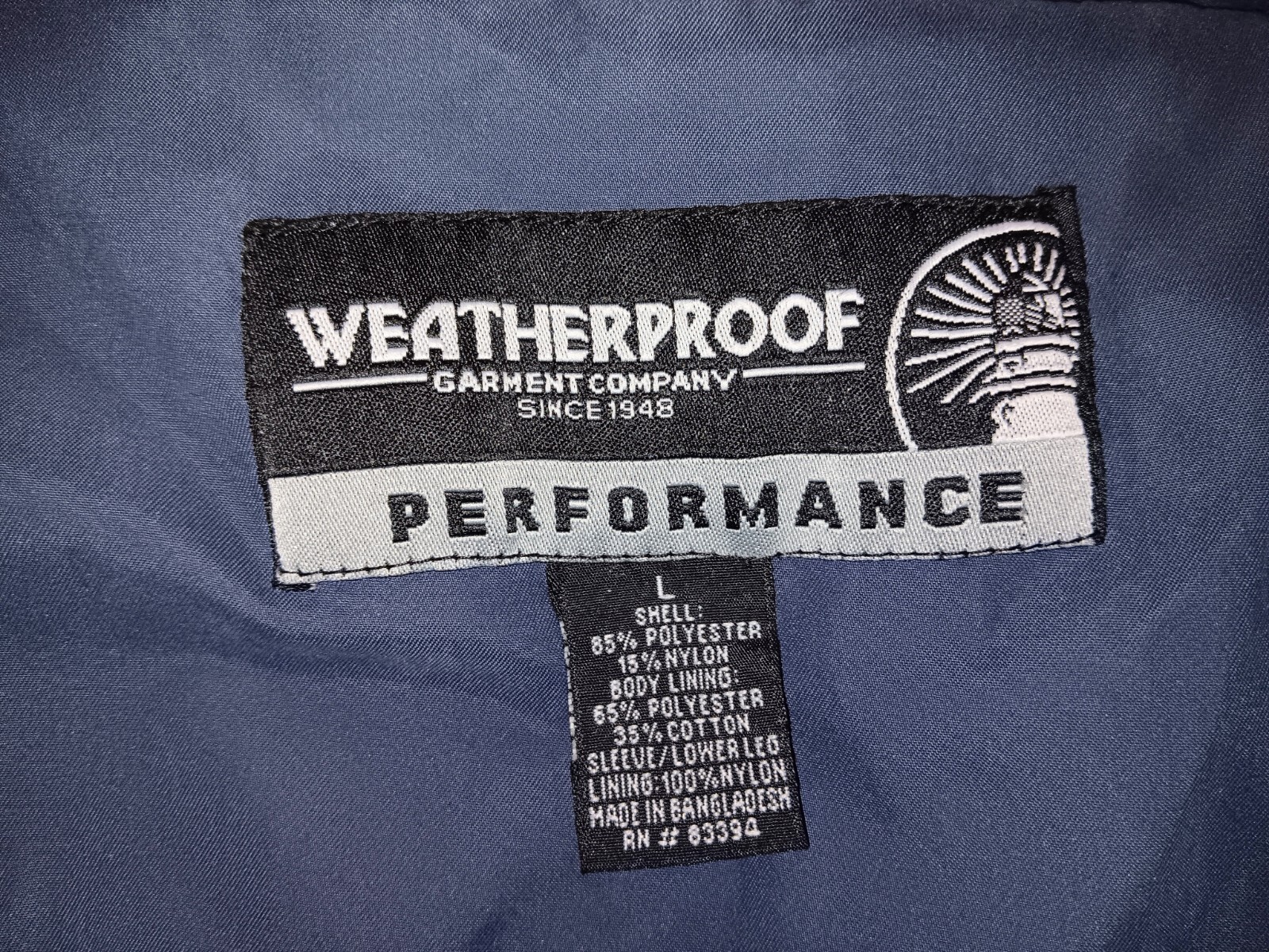 MENS WEATHERPROOF PERFORMANCE  LINED WIND BREAKER… - image 5