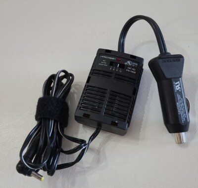 Archer Universal DC Car Auto Adapter 270-1562E 1 Adapter Plug Radio Black Read  