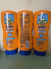 3x Banana Boat Ultra Sport Performance Lotion With Powerstay SPF 30
