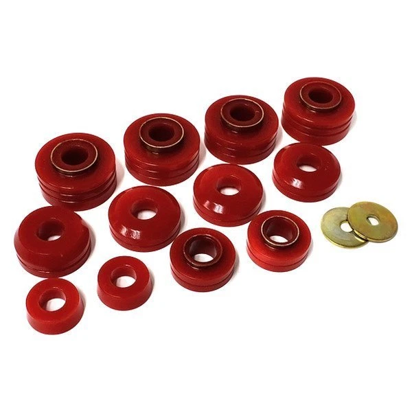 Kit de montaje de cabina de carrocería delantera y trasera Energy Suspension 4.4104R para Ford F-150 75-79 Foto 2 de 2