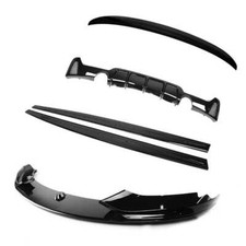 BMW 4 SERIES F36 GLOSS BLACK FULL KIT (DUAL EXHAUST) - MP STYLE - BLAK BY CT CAR