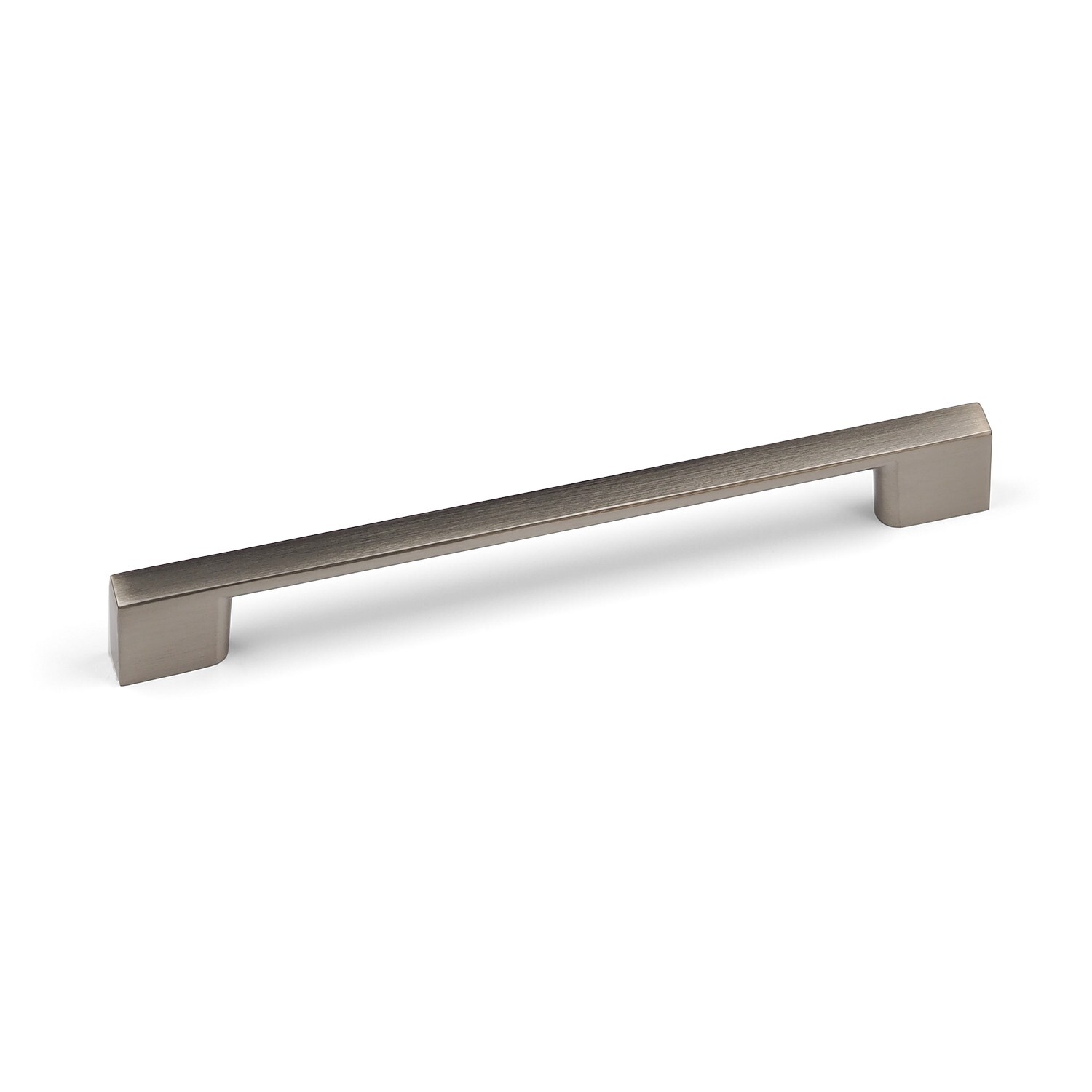 Nickel Kitchen Cupboard Handle 160mm Brushed Square D Bar Cabinet Door Drawer