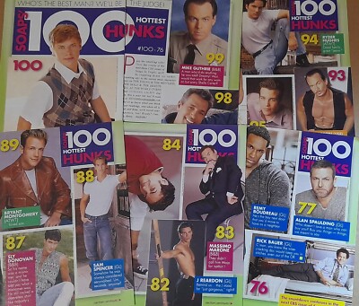 Soap Opera Clippings ''100 All-Time Soaps' Greatest Hunks''