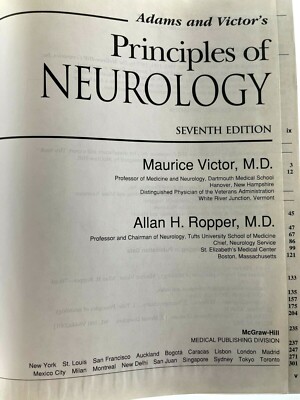 Principles of Neurology by Adams & Victor's / McGraw Hill