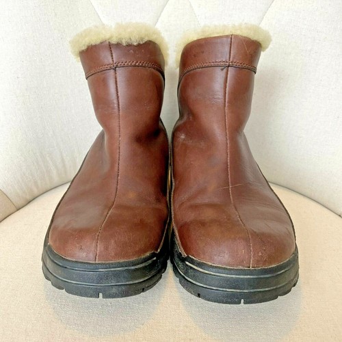 5385 Womens Sz 8 Leather Boots Booties 