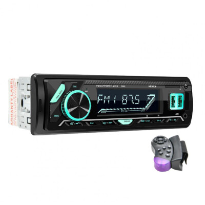 Car Radio MP3 Player Bluetooth AUX IN Audio Dual USB Fast Charging Hands-free