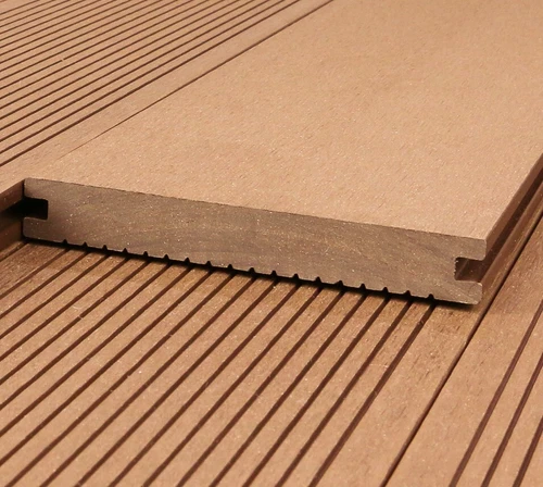 WPC Massiv Terrassendielen Premium Dielen 3m-5m, 5 Farben Komplettbausatz 6-90m² - Bild 5 von 43