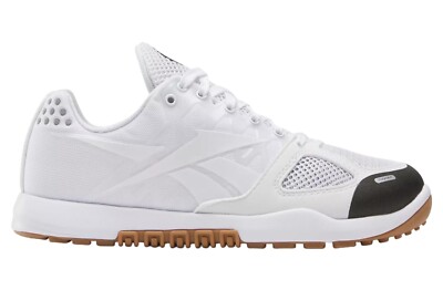 Women Reebok Nano 2.0 Training Shoes White Black Gum 100215925 Trainer Crossfit