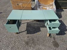 NEW Emerson-Sack-Warner Co 6530-00-115-2993 NURSE'S Folding FLAT TOP Field DESK!