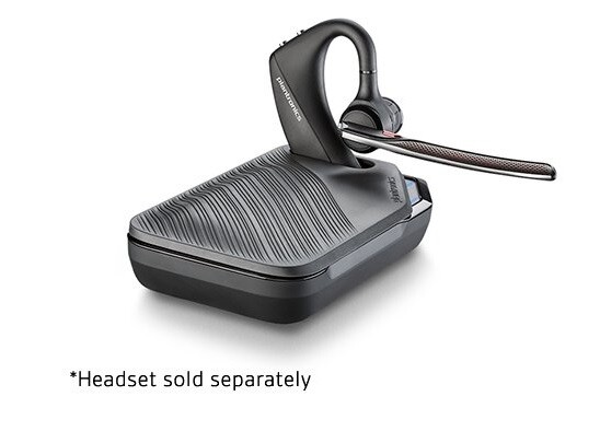 【新品】Poly Voyager 5200 UC【充電ケース付】 OEM Plantronics HP Poly Portable Charging Case for Voyager 5200