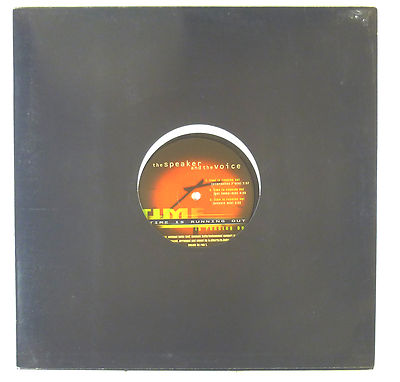 12'' Maxi - The Speaker And The Voice - Time Is Running Out - C2172