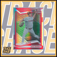2022 Panini Elite Extra Edition Baseball Jake Bennett Status Red 048/299 #45