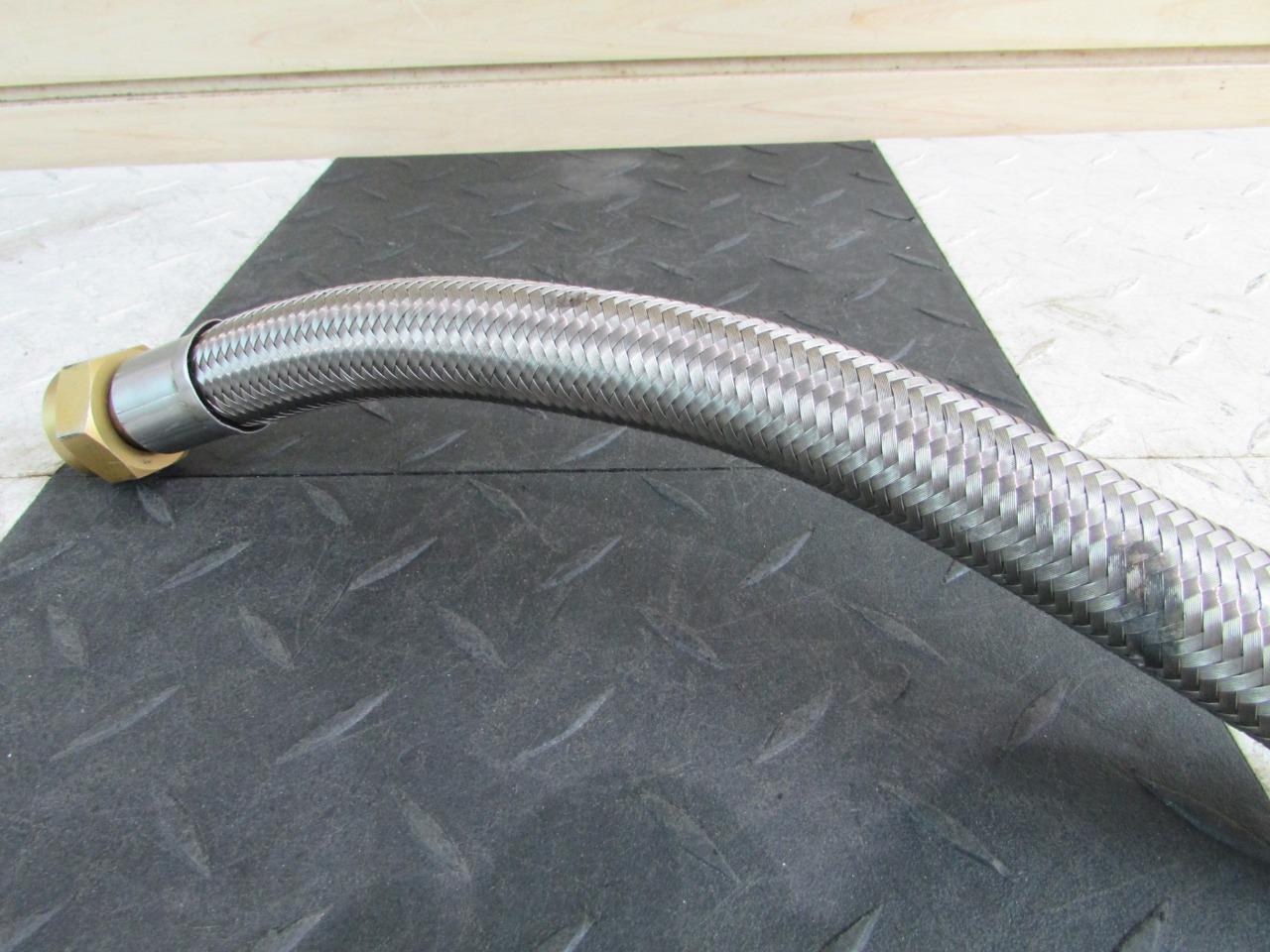 Ferrari 360 Oil Hose - Steel Braided - Radiator to Disareator  P/N 181163