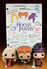 Hocus Pocus Script Cast-Signed- Autograph Reprints - Full Script - 112 Pages