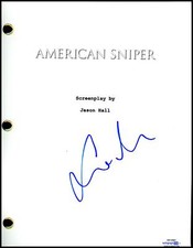 Sienna Miller "American Sniper" AUTOGRAPH Signed Full Script Screenplay ACOA