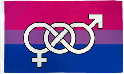 Urijk 90x150cm LGBT Bi Pride Bisexual Flag Of Bise... - Vicedeal