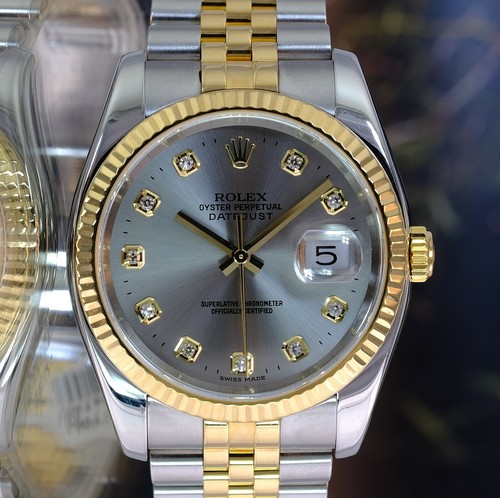 Rolex Datejust 36mm 18K /Steel Factory 