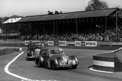 Healey Elliott von Eb Wadsworth & Armstrong Siddeley 1954 Motorsport 4x6 Foto