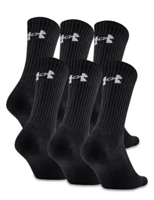Under Armour Charged Cotton 2.0 Crew Socks