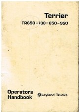 LEYLAND TERRIER TR650 TR738 TR850 TR950 TRUCK 1978 OWNERS INSTRUCTION HANDBOOK