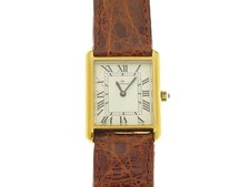 LORENZ Classic carrè carica manuale placcato oro giallo 71440 new