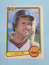 1983 Donruss - Fred Lynn #241 - California Angels - MLB - NM/MINT Baseball Card